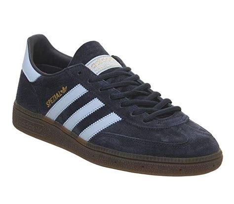 adidas schuhe mit hellblauen streifen|Blaue Sneaker .